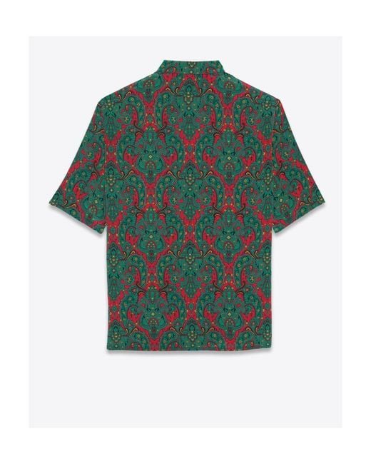 Saint Laurent Green Shirt for men