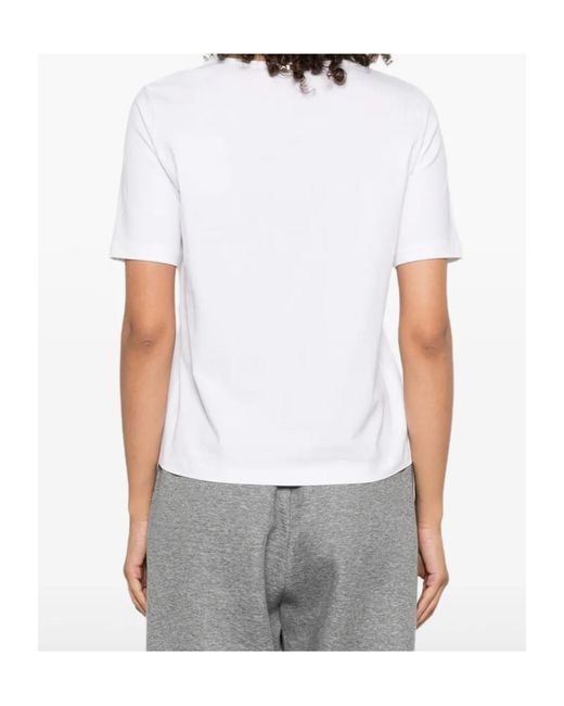 Herno White Crew-Neck T-Shirt