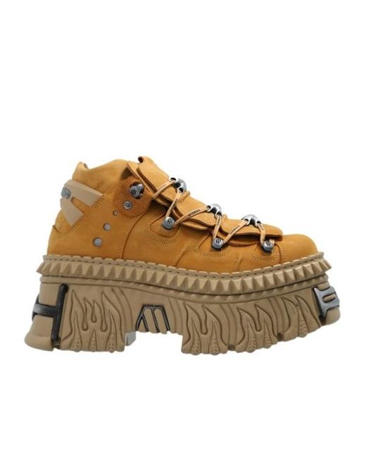 Vetements Brown X New Rock Sneakers