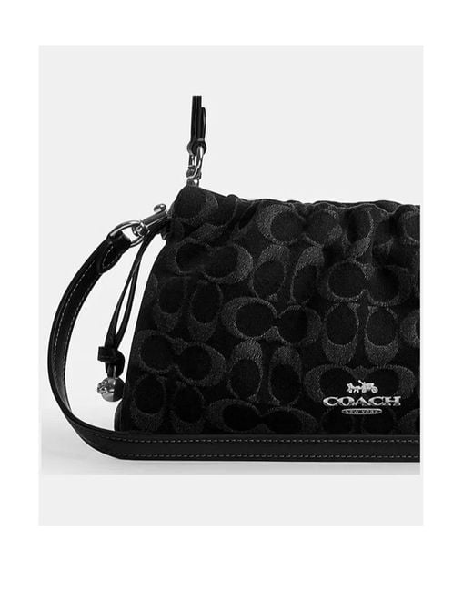 COACH Black Faye Shoulder Bag