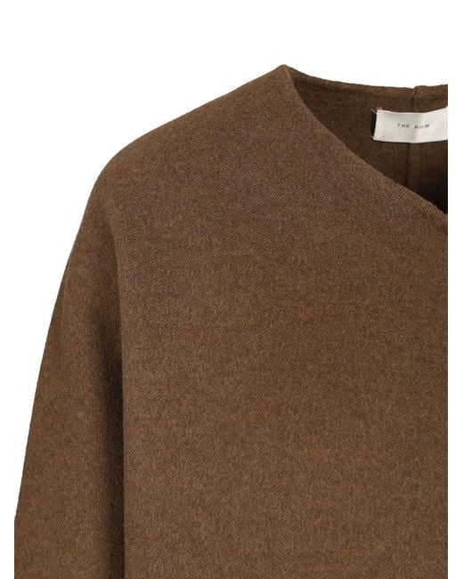 The Row Brown Tiberus Coat