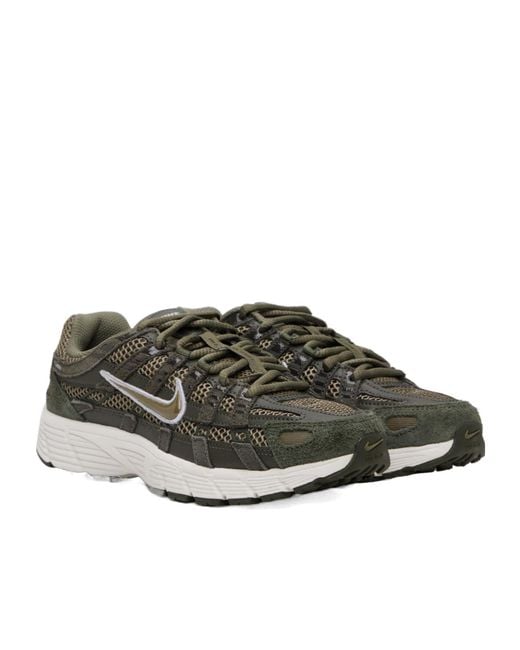 Nike Green P-6000 Mesh Trainers for men