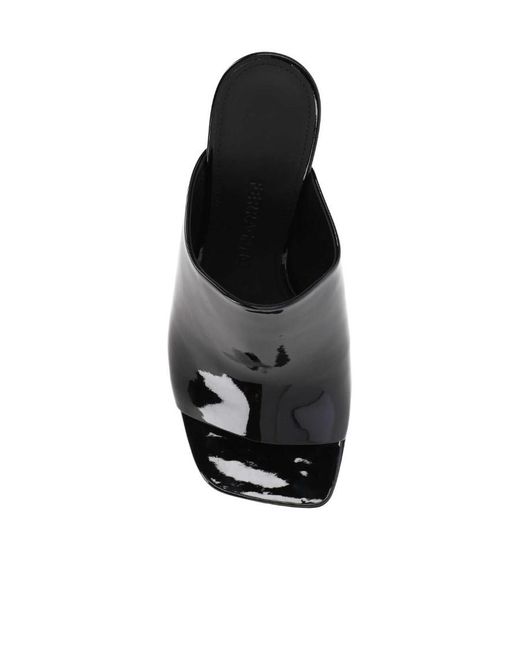 Ferragamo Black Ferragamo Era Slip-On Heeled Sandals