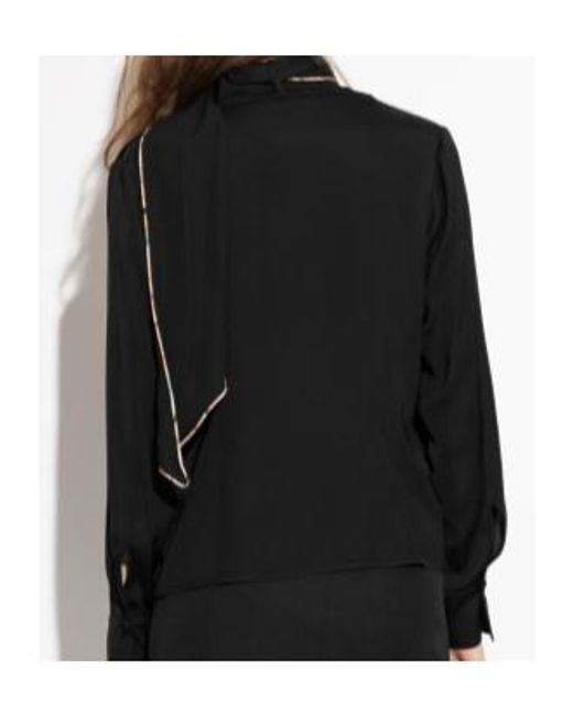 Paul Smith Black Button Top