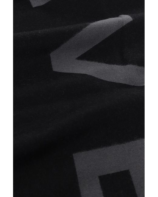 Givenchy Black Logo Scarf for men