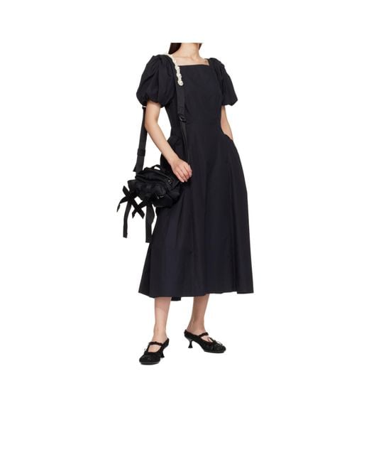 Simone Rocha Black Grip Mules