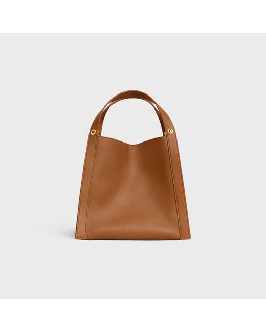 Céline Brown Small Cube Bag