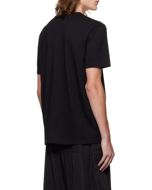 The Row Black Luke T-shirt In Cotton for men