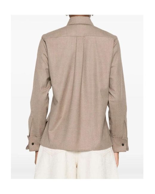 Max Mara Natural Shirts