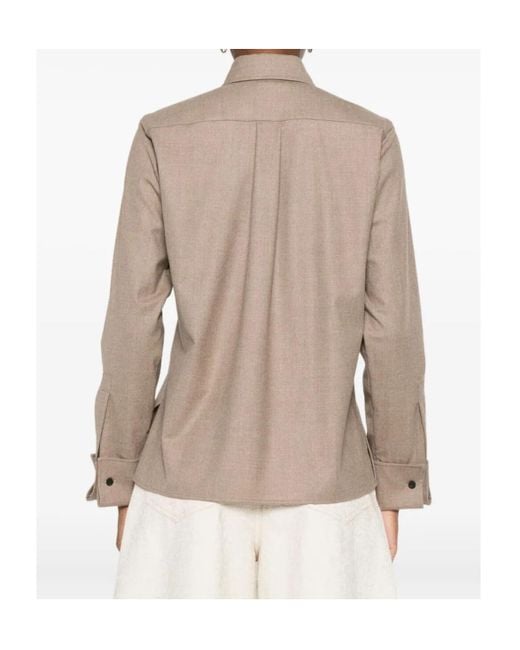 Max Mara Natural Shirts