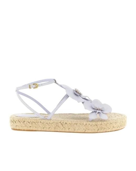 Zimmermann White Strappy Sandals