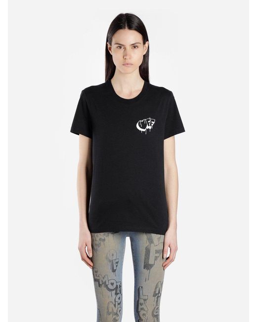 Off-White c/o Virgil Abloh Black Logo Printed T-Shirt