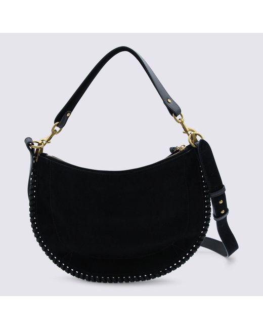 Isabel Marant Black Oskan Zipped Crossbody Bag