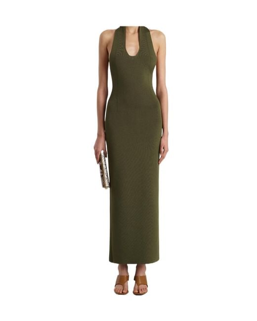 Khaite Green Mahi Dress