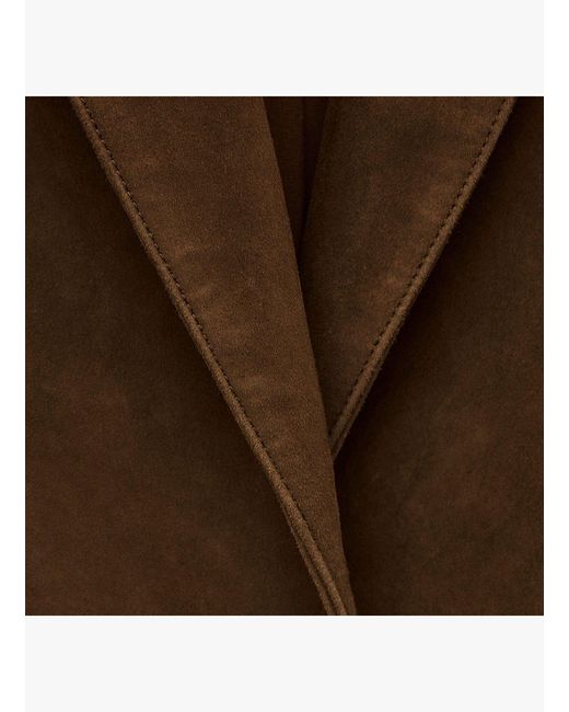 Ba&sh Brown Mosty Single-Breasted Jacket
