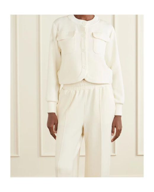 Varley White Long-Sleeved Casual Jacket for men
