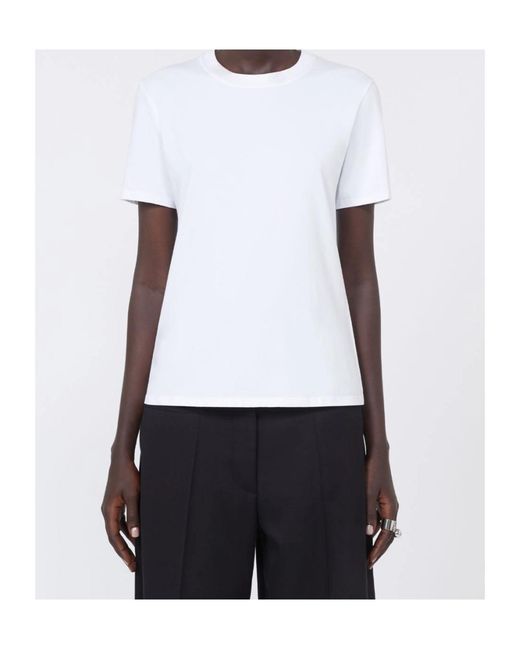 Sportmax White Short-Sleeved T-Shirt