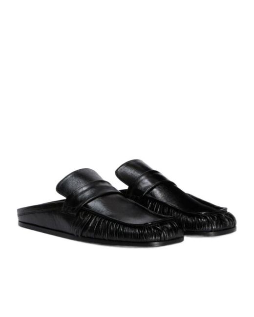 Jil Sander Black Mule