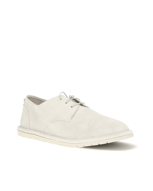 Marsèll White Lace-Up Casual Pants for men