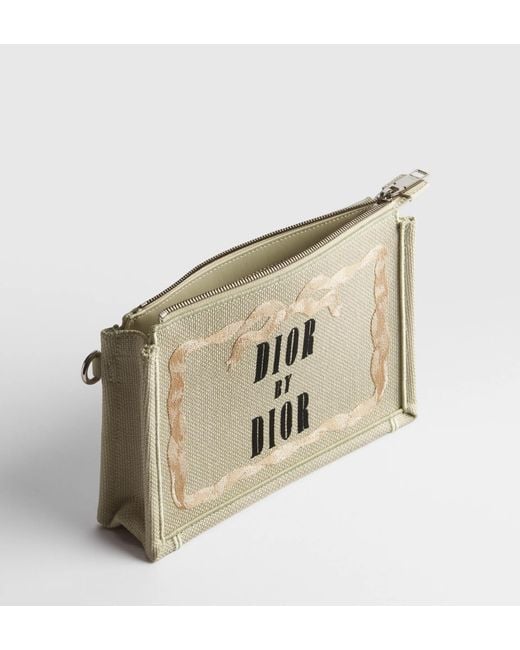 Dior Metallic A5 Triangle Pouch