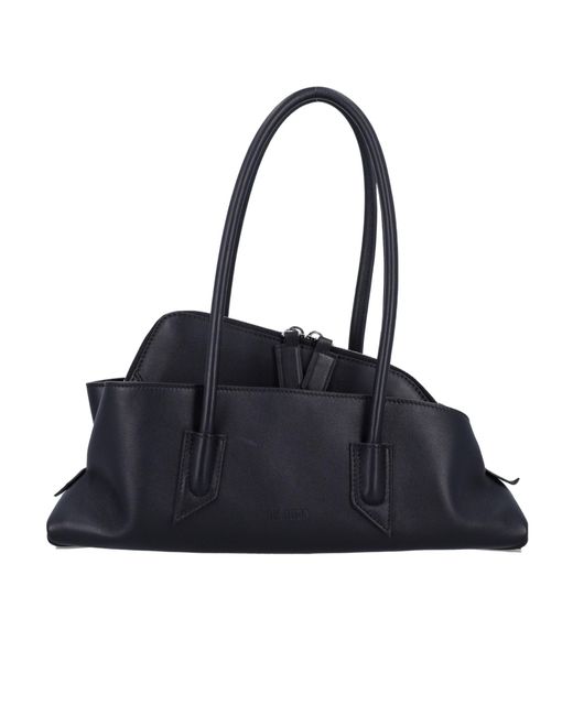 The Attico Black The La Passeggiata Asymmetric Tote Bag