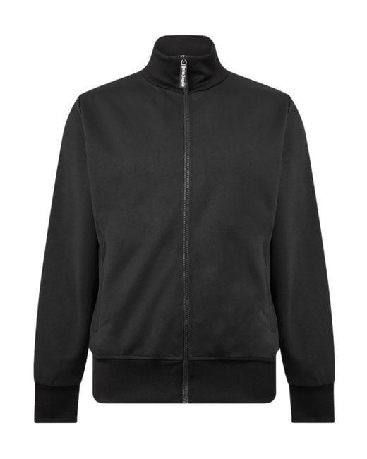 Palm Angels Black Curve Track Jacket for men