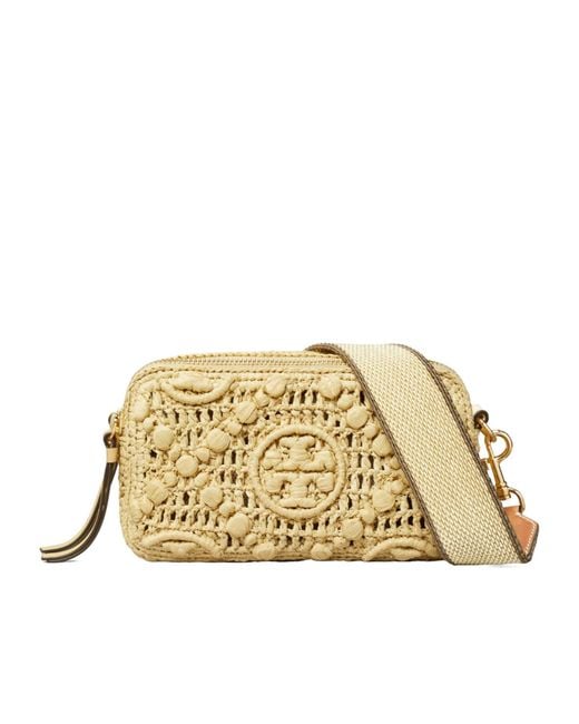 Tory Burch Metallic Miller Zipped Mini Crossbody Bag