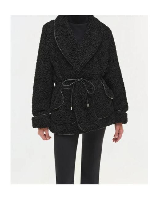 Jonathan Simkhai Black Simkhai Coats