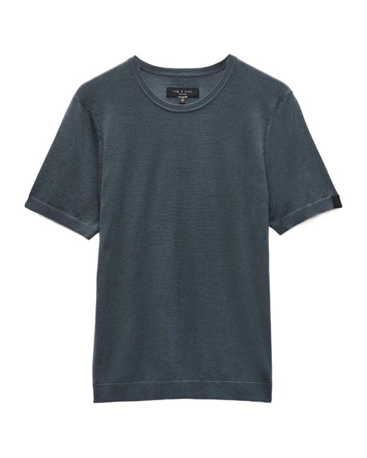 Rag & Bone Black Aulton Sweater Tee for men