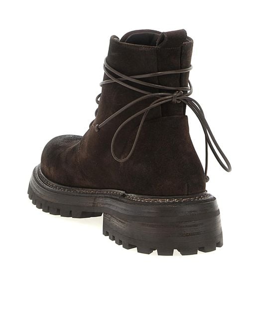 Marsèll Black Leather Boots for men