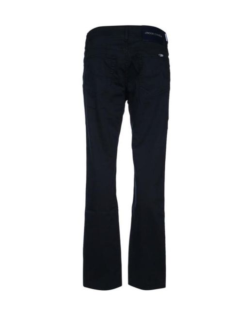 Jacob Cohen Blue Bard Logo Patch Slim-Fit Jeans for men