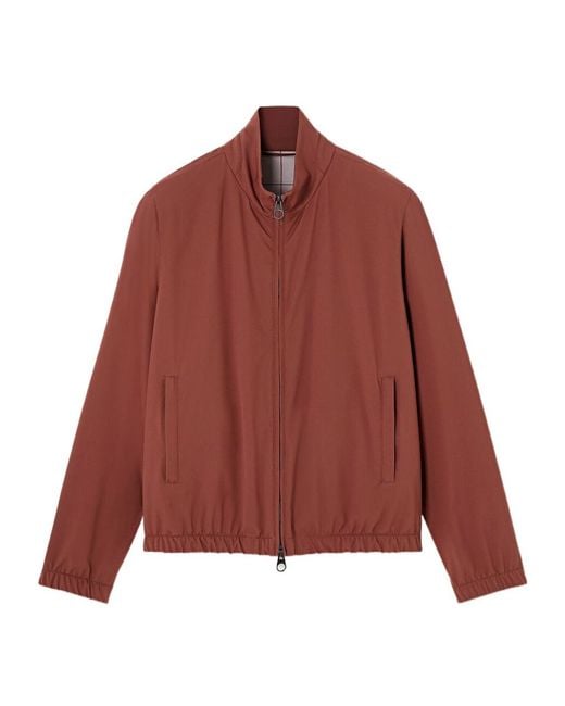 Loro Piana Red Bomber Jacket for men