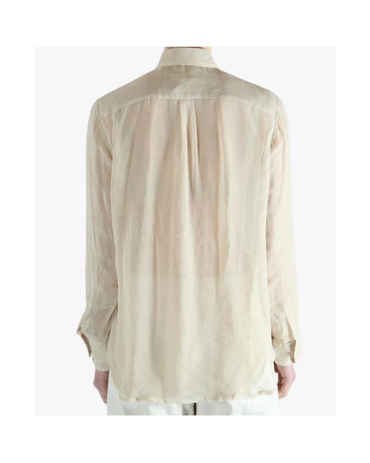 Comme des Garçons Natural Long-Sleeved Shirt