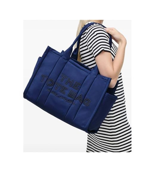 Marc Jacobs Blue Logo Shoulder Bag