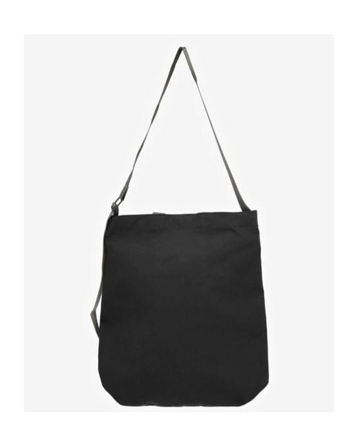 Nanamica Black Zippered Pocket Shoulder Bag for men