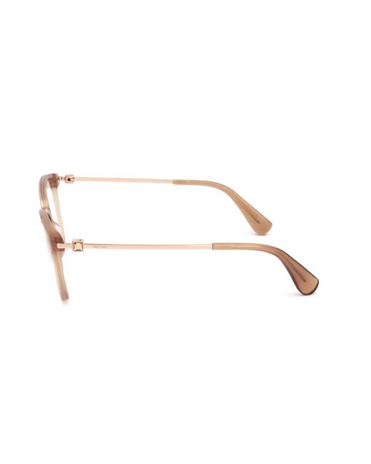 Max Mara Black Round Frame Glasses