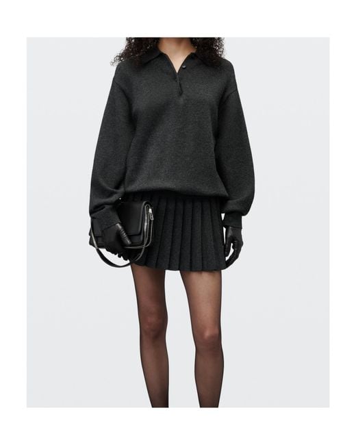 Alexander Wang Black Polo Dress