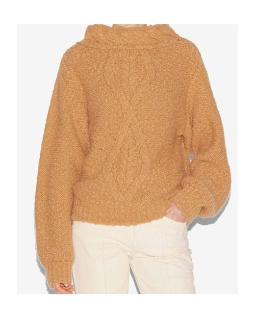 Isabel Marant Natural Romane Crewneck Jumper
