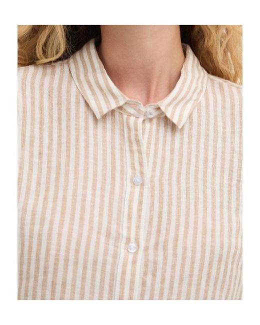 Barbour Pink Marine Relaxed Long-Sleeved Shirt