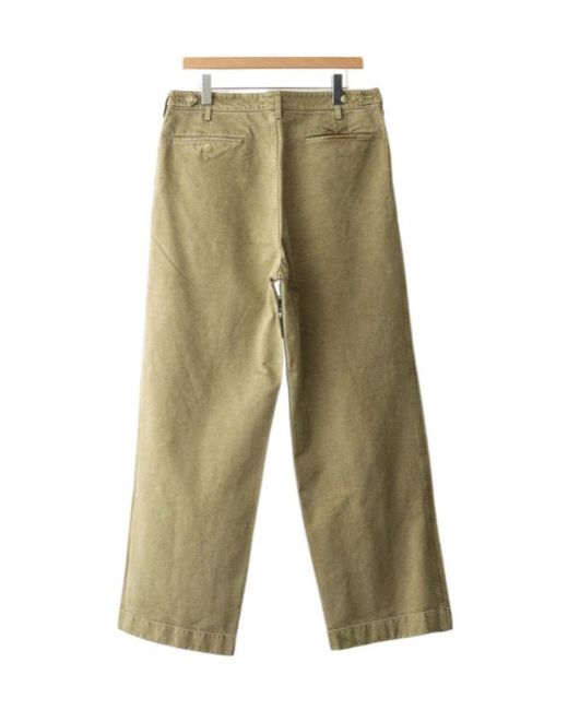 AURALEE Relaxed Chino Pants in White for Men | Lyst UK