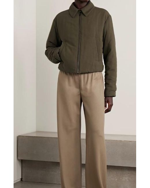 The Row Green Nerys Bomber Jacket