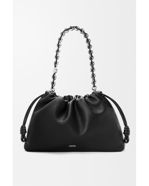 Loewe Black Large Flamenco Purse
