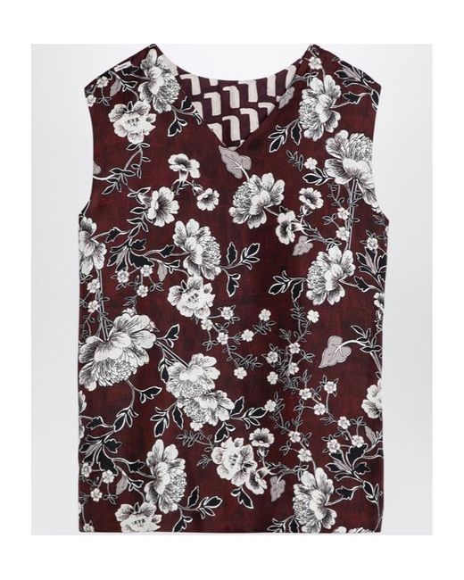 Max Mara Multicolor Double-Sided Vest