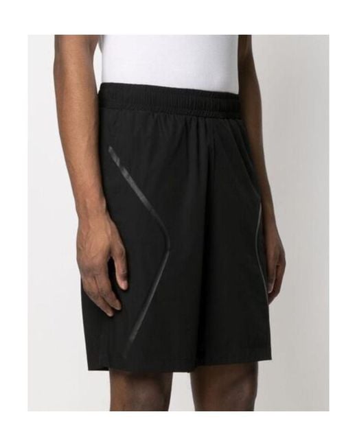A_COLD_WALL* Black Mid-Rise Track Shorts for men