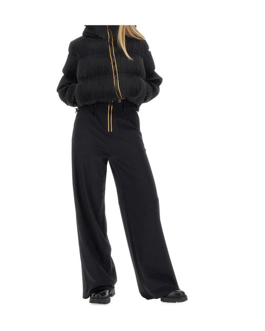 K-Way Black Brien Padded Jacket