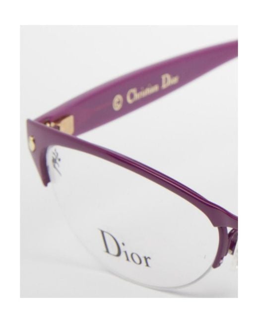 Dior White Logo Flat Mirror