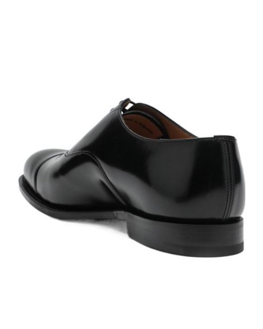 Church's Black Lace-Up Derby Shoes for men