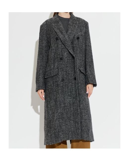 Isabel Marant Black Long-Sleeved Coat