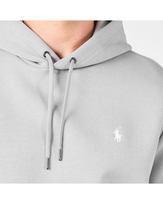 Polo Ralph Lauren Gray Embroidered Pony Hoodie for men