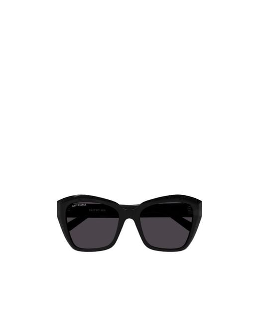 Balenciaga Black Eyewear Cat-Eye Frame Sunglasses